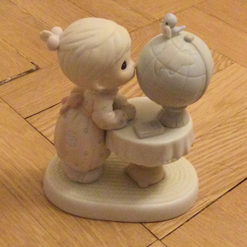 Precious Moments What the World Needs Now figurine
